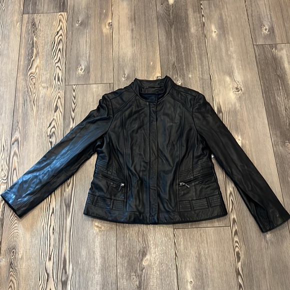 a.n.a Jackets & Blazers - A.N.A Genuine Lambskin Leather Jacket
